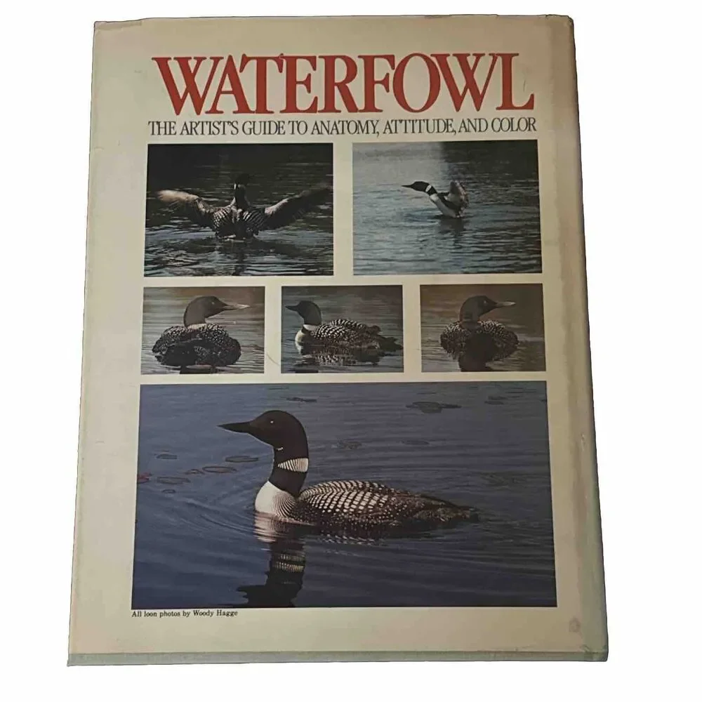 Waterfowl: The Artist's Guide to Anatomy Attitude Color Book LeMaster Richard‎